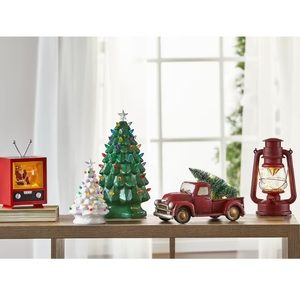 Battery Operated Red Lamp New